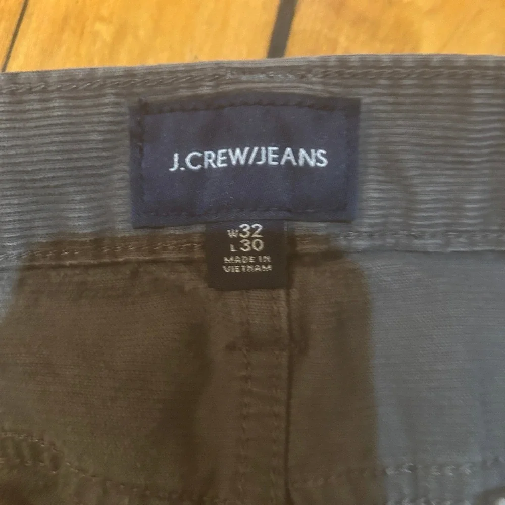 J.Crew Corduroy Pants Mens 32 x 30‎ (Read) Gray 770 Straight Business Casual